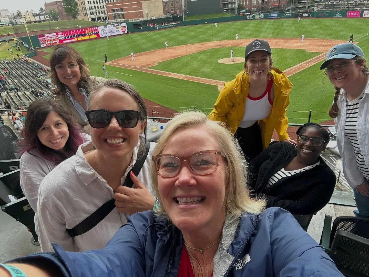 Take us out to the ballpark any day! Thanks @memphisredbirds for another fun lunchtime outing for these Hemliners, and for the W!