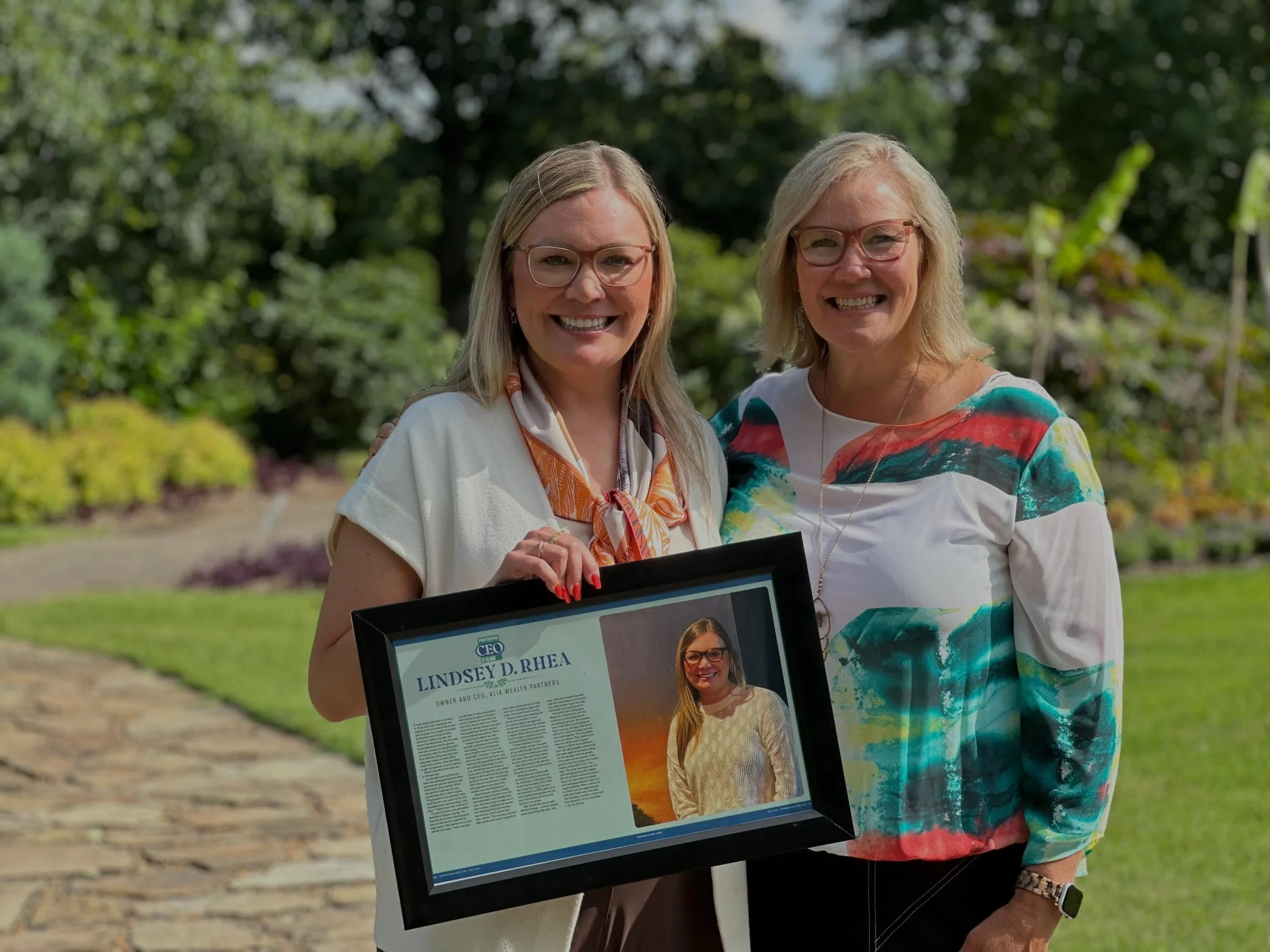 Always glad to show up and support our clients and the great work they&rsquo;re doing. Big congrats to @lindseydonovanrhea of @aliawealthpartners on being named a @memphismagazine CEO of the year for 2026!