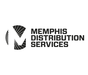 Logo of Memphis Distribution Services with a stylized 'M' in a circle.