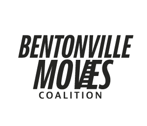 Logo of the Bentonville M.O.V.E.S Coalition in black text on a white background.