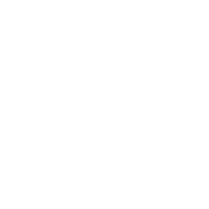 A white star with a geometric design inside, on a black background.