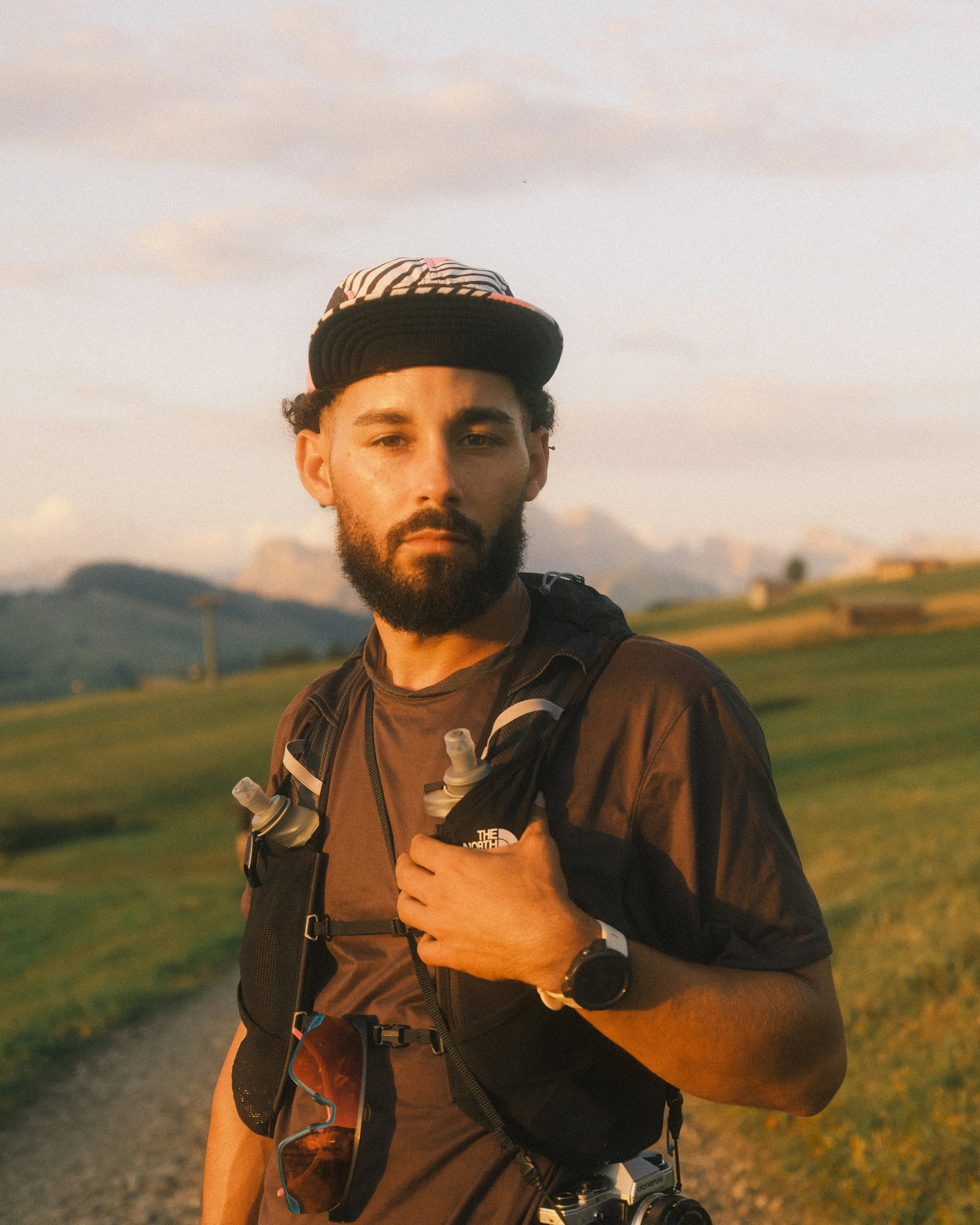 Samu in the Dolomites, Italy.