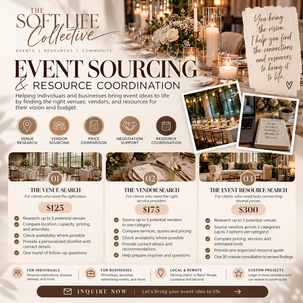 Luxe Event Sourcing Services Flyer.png