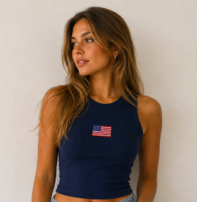 American Flag Tank