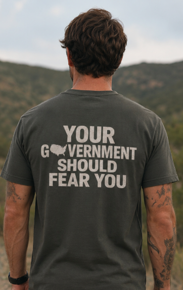 Moody American Tee (On Back) - COLOR OPTIONS