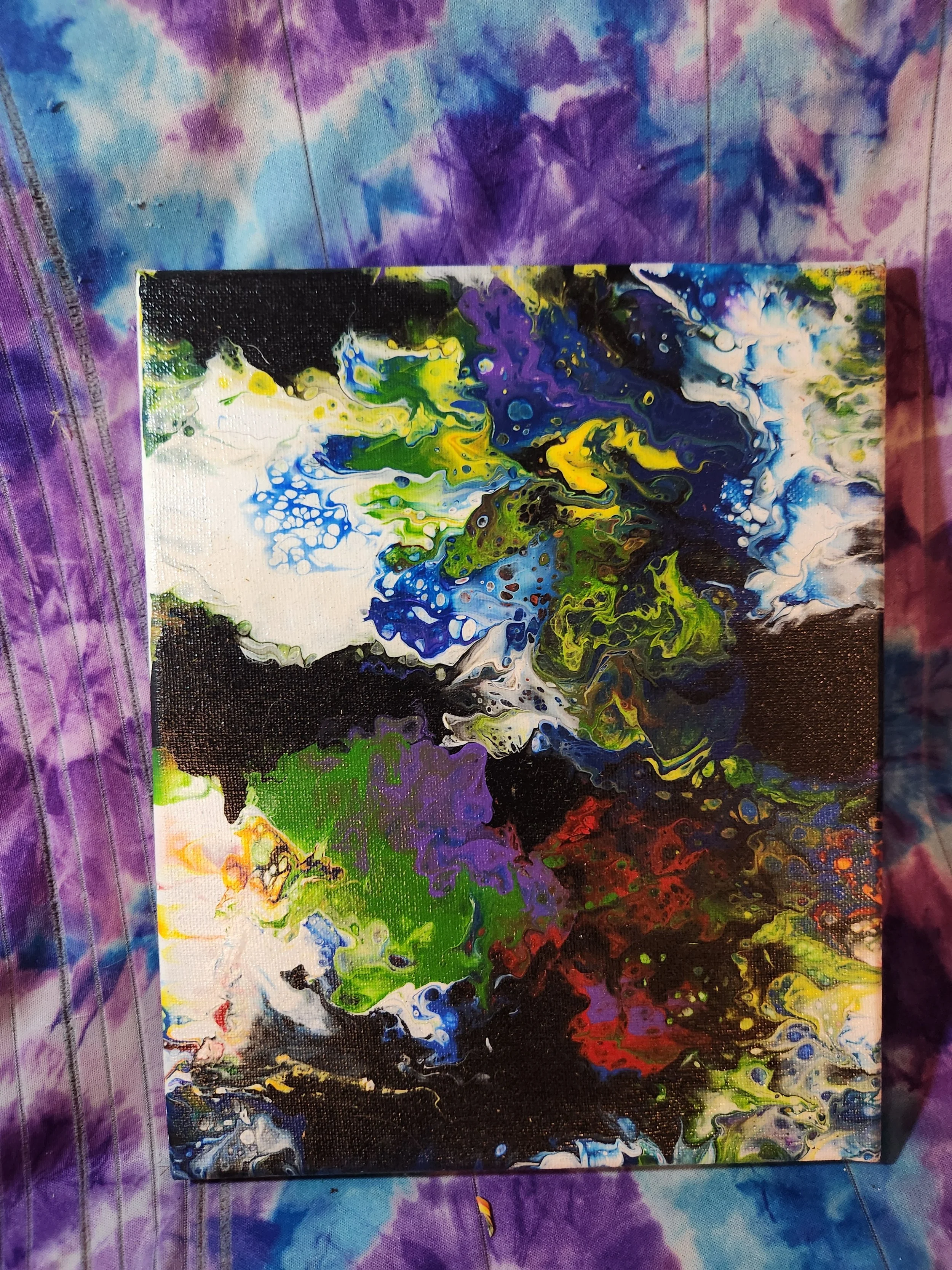 'Insanity' 8"x10" Wall Canvas