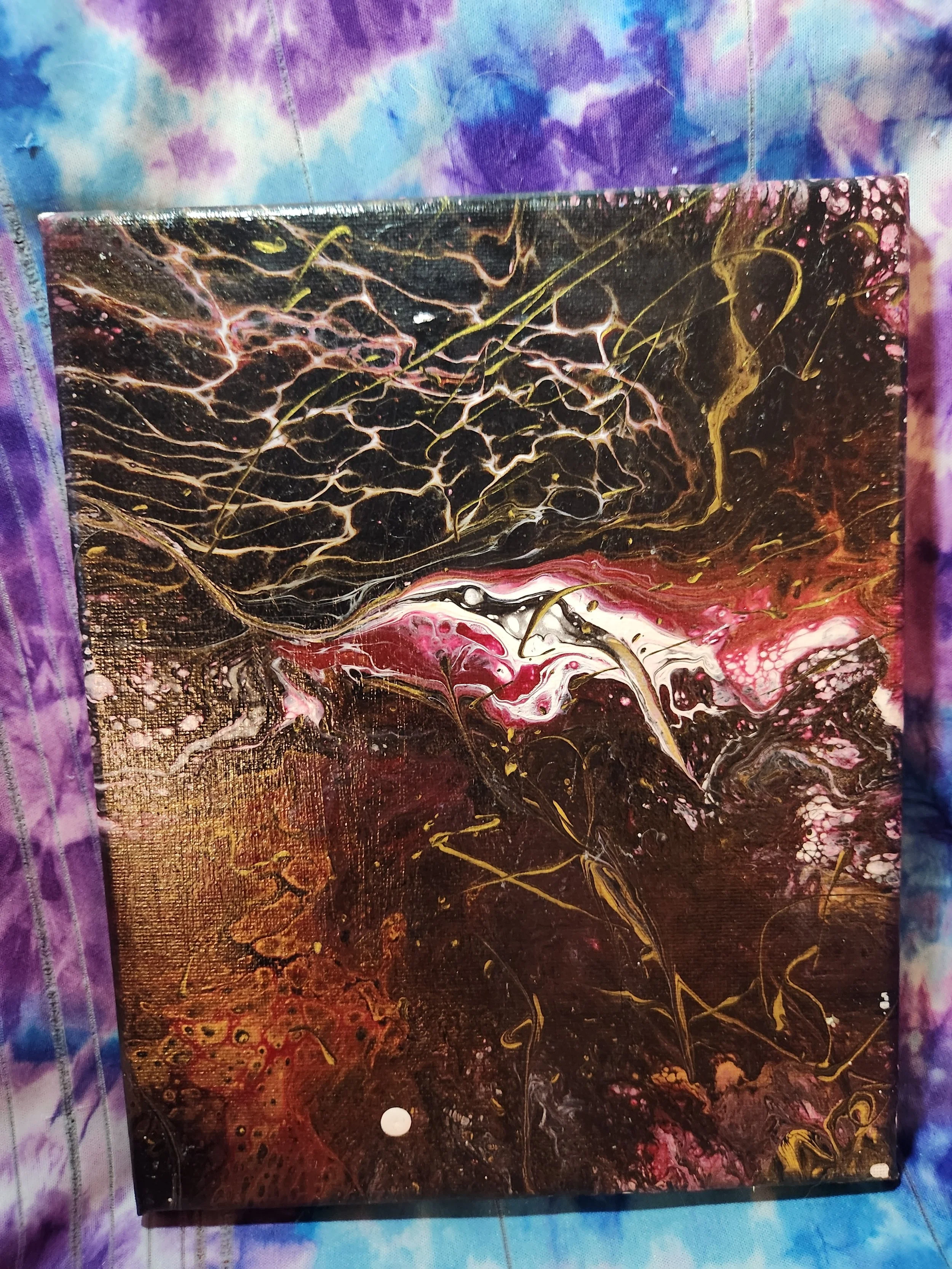 'Shimmer' 8"x10" Wall Canvas