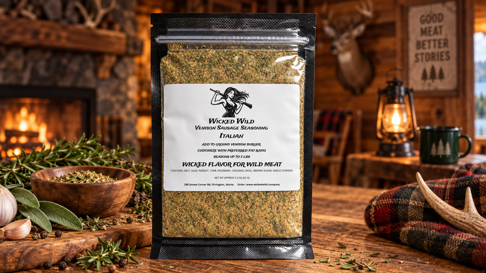 Italian Venison Sausage Seasoning