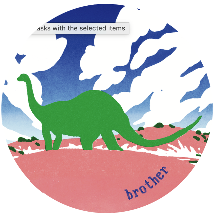 Brother Sticker