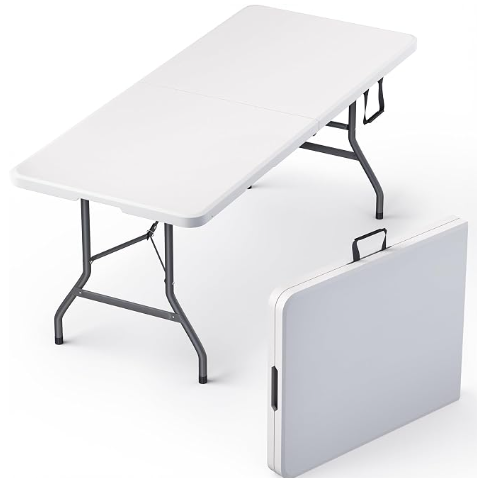 Plastic 6' Foldable Table
