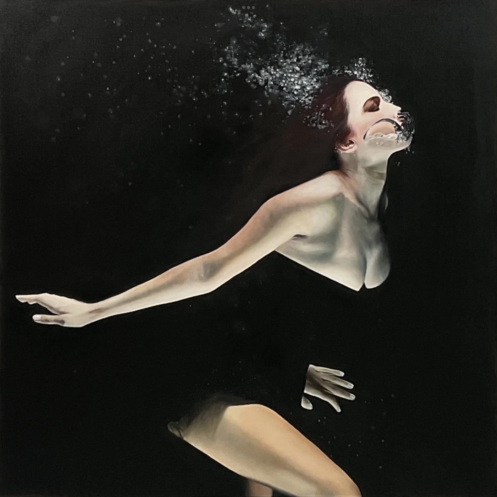 Trust The Process | 36" x 36" (91.44 x 91.44 cm) | Oil On Canvas