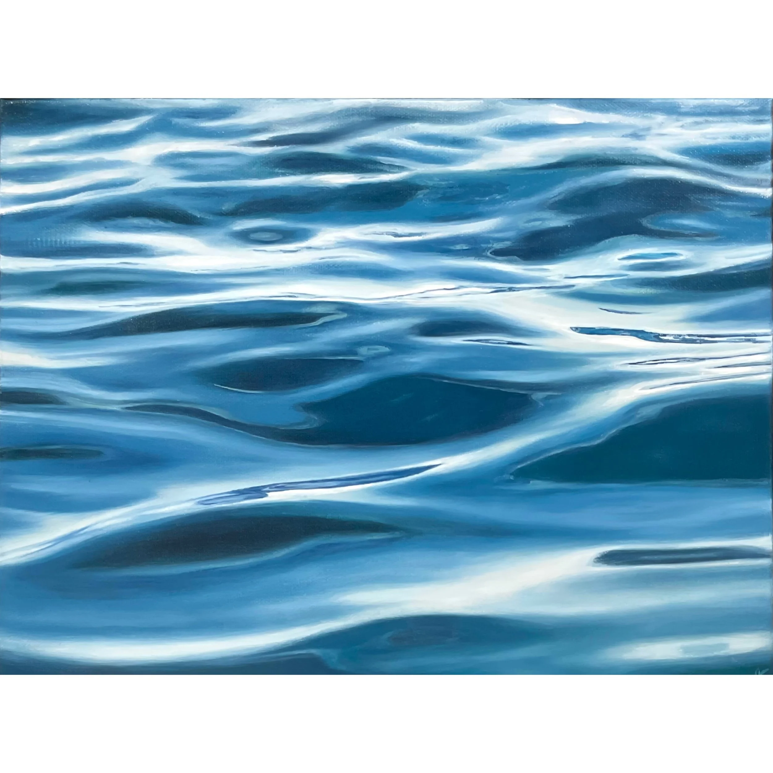 Flow | 11" x 14" (35.56 x 27.94 cm) | Oil On Canvas