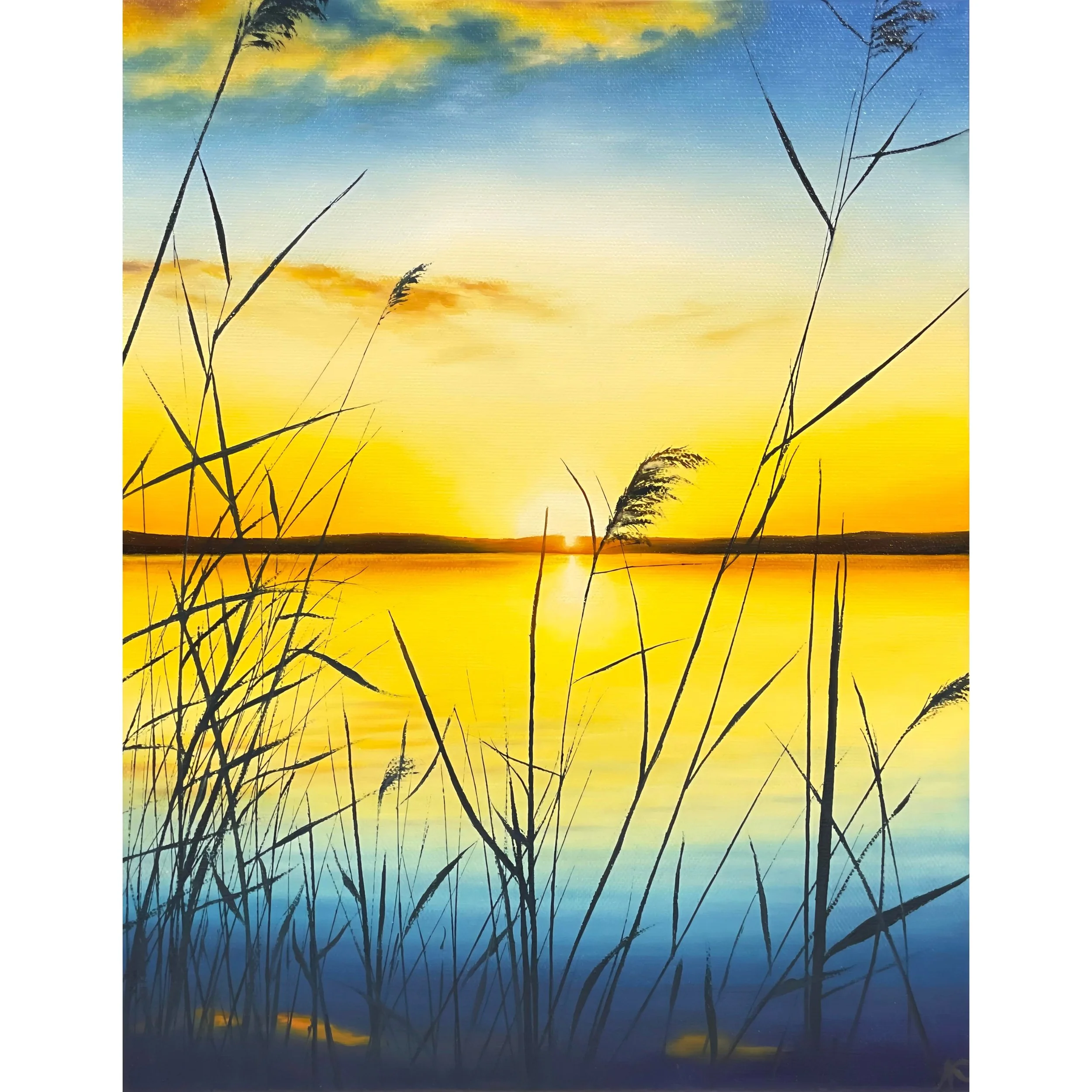 First Light  | 11" x 14" (35.56 x 27.94 cm) | Oil On Canvas