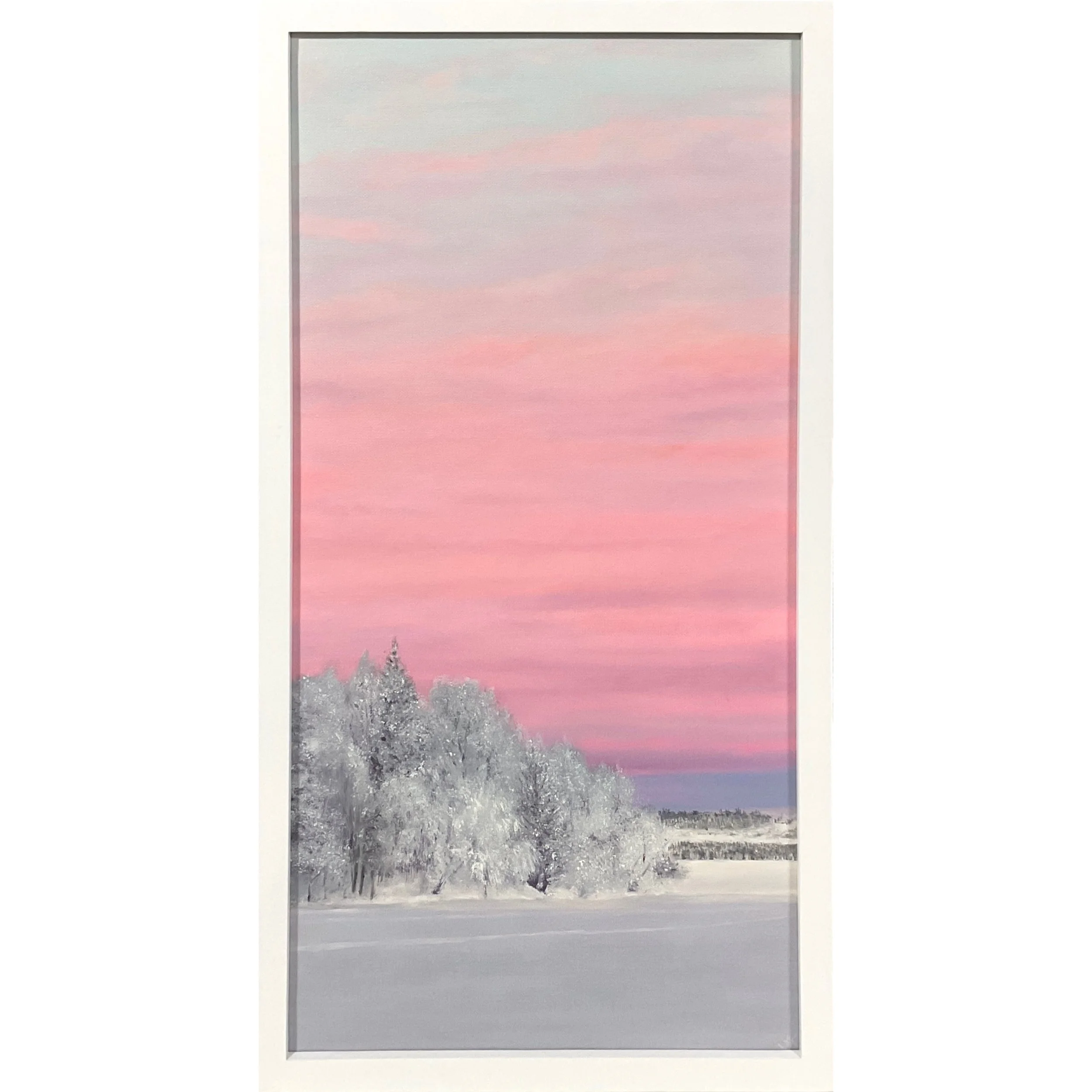 Serenity | 12" x 24" (30.48 x 60.96 cm) | Oil On Canvas | Framed