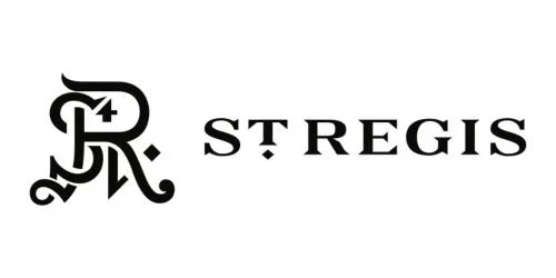 St. Regis logo with a stylized letter 'R' and the text 'St Regis'.