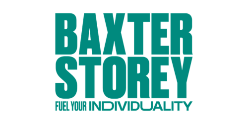 Baxter Storey logo with the tagline 'Fuel Your Individuality'