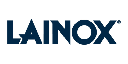 LAINOX logo in navy blue text on a white background.