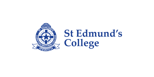 St. Edmund's College logo and name