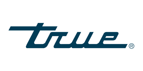 True logo in stylized font
