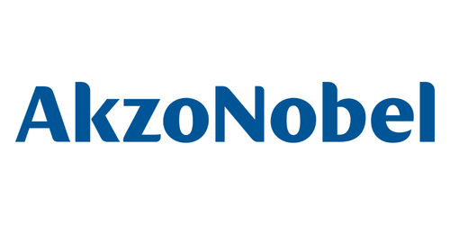 AkzoNobel logo in blue text on a white background.