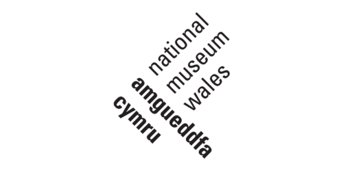 Word cloud with the words 'national', 'museum', 'wales', 'amgueddfa', and 'cymru' arranged diagonally.