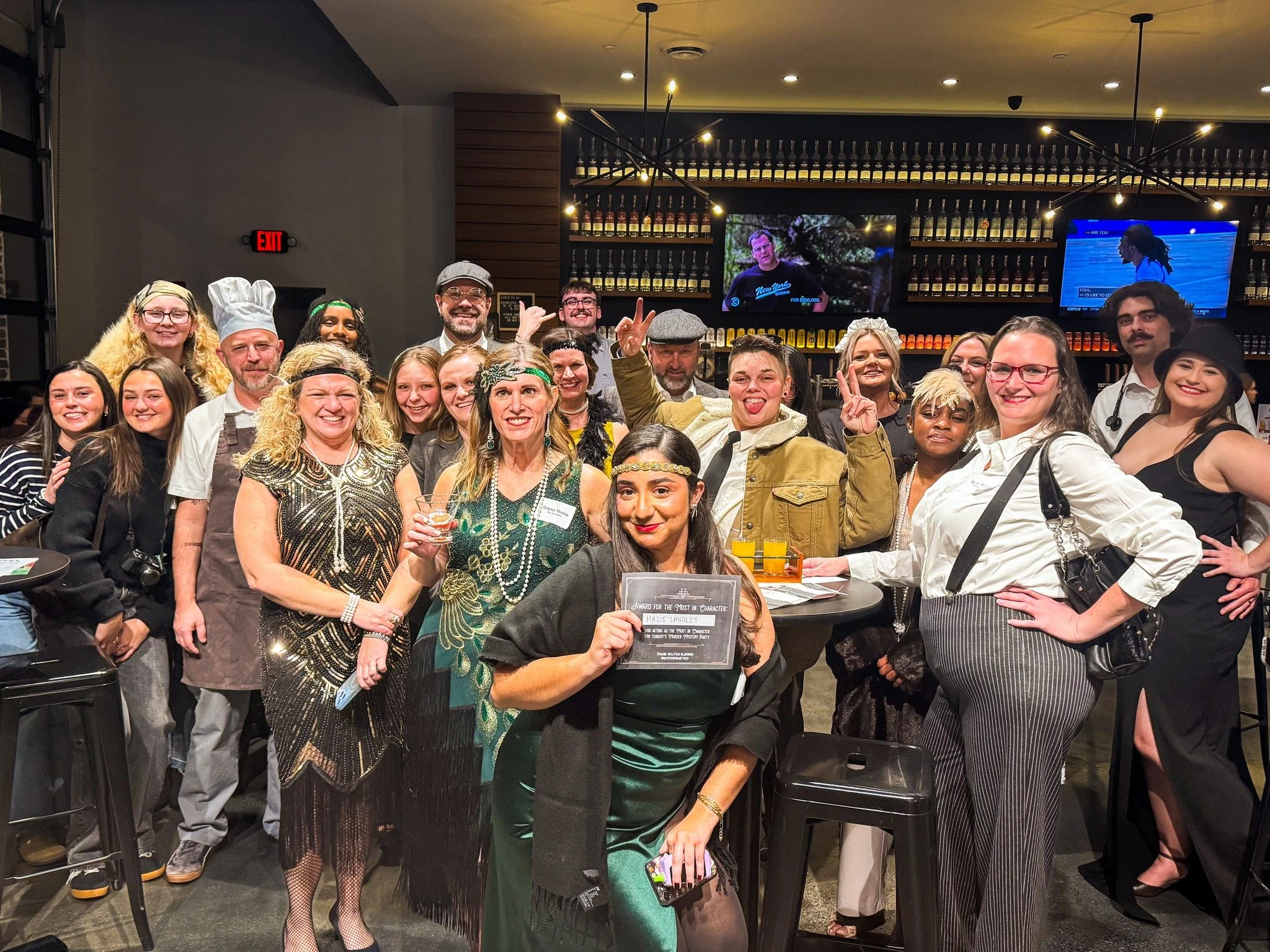 A weekend dripping in 1920s glam ✨🥂
Huge thanks to everyone who came out to Speakeasy Slaying at @atlantahardcider &amp; @printersbeer 🍻 y&rsquo;all absolutely understood the assignment

Missed it? You&rsquo;ve got another chance 👀 Catch the Speak