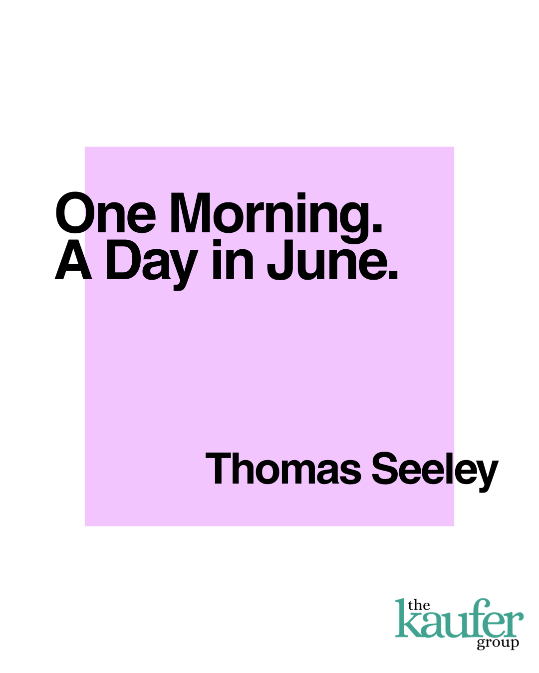 Pete and Davey have been best friends since birth. Their parents, Marni, Brian, Rich, and Ruth, have gathered to solidify the plan for their upcoming high school graduation. What begins as a normal morning among best friends is suddenly derailed by a