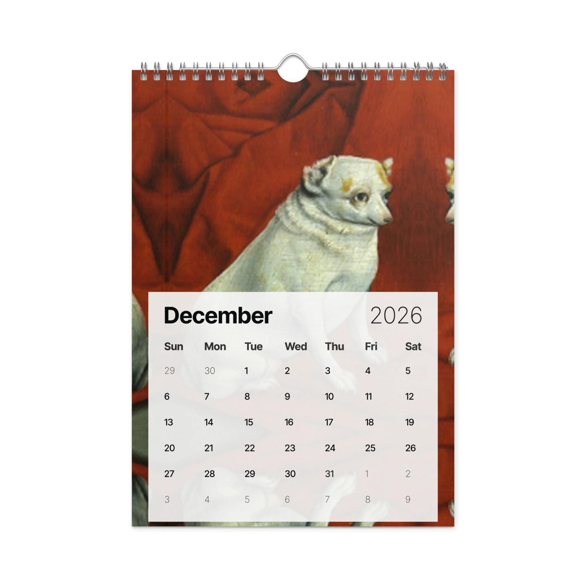 Wall calendar (2026)