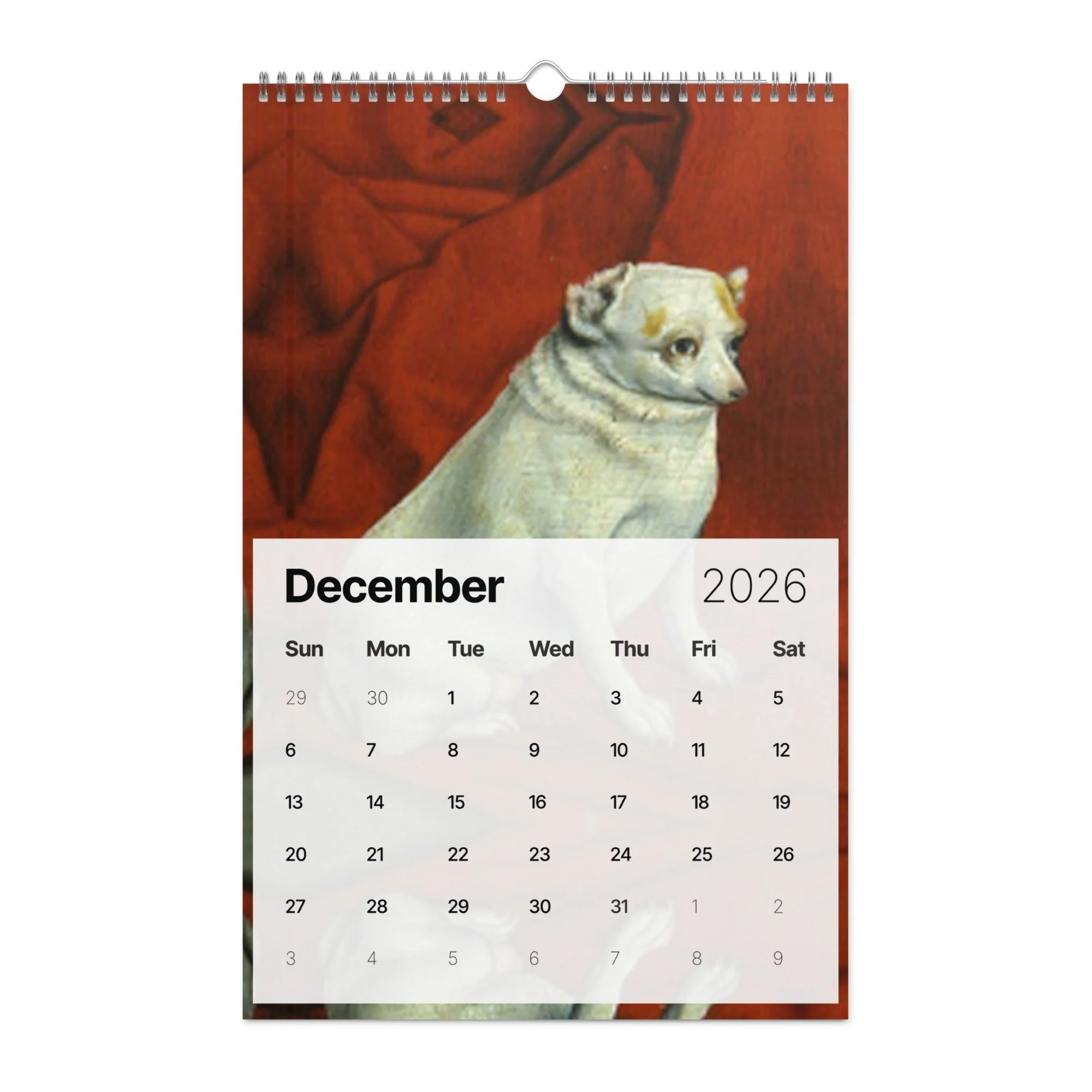 Wall calendar (2026)