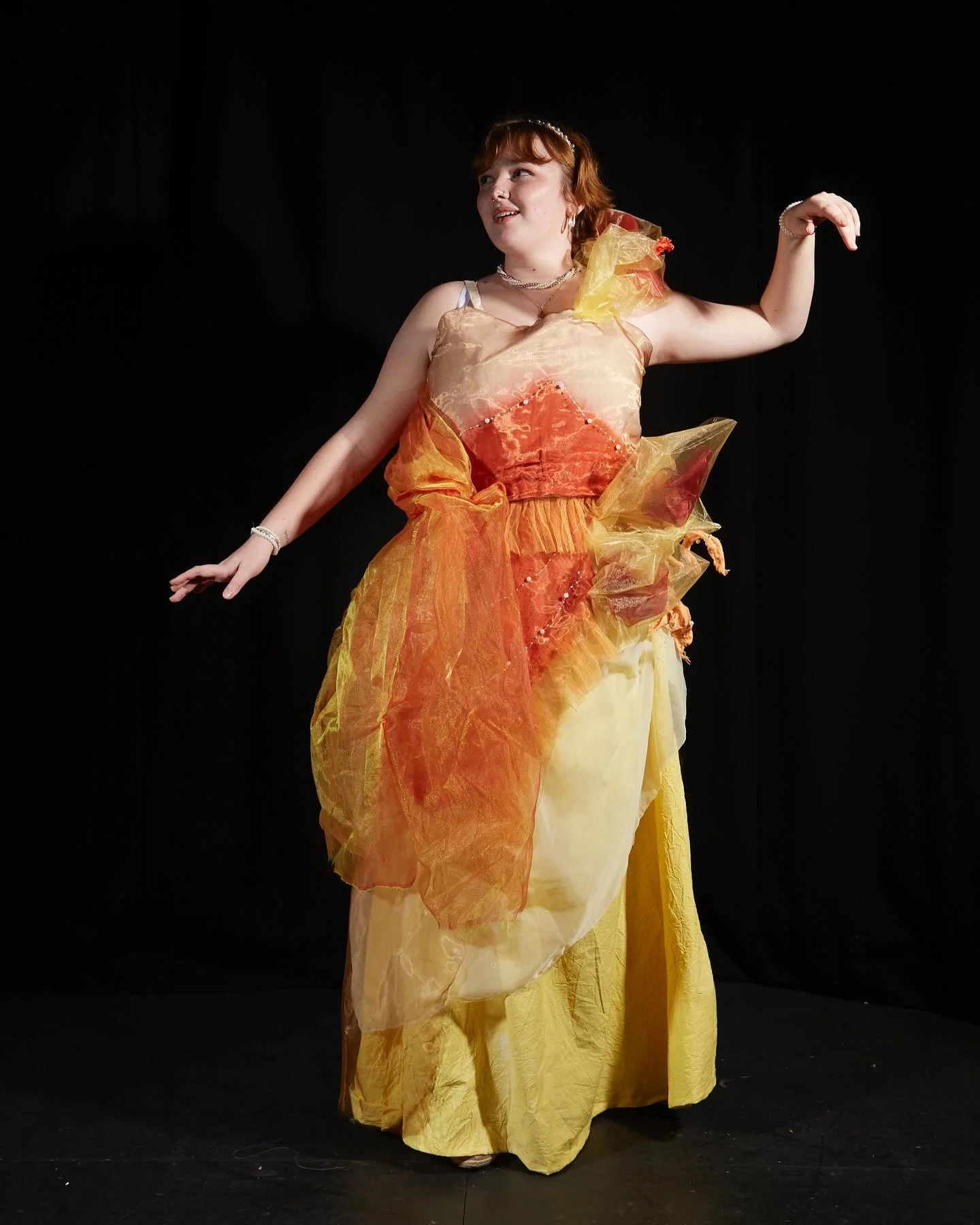 THE JELLYFISH

A four week project centred around &ldquo;storytelling through costume&rdquo;. Through this project I designed and made a promenade stage costume for a jellyfish who, over the course of the story, is stripped of her natural beauty and 