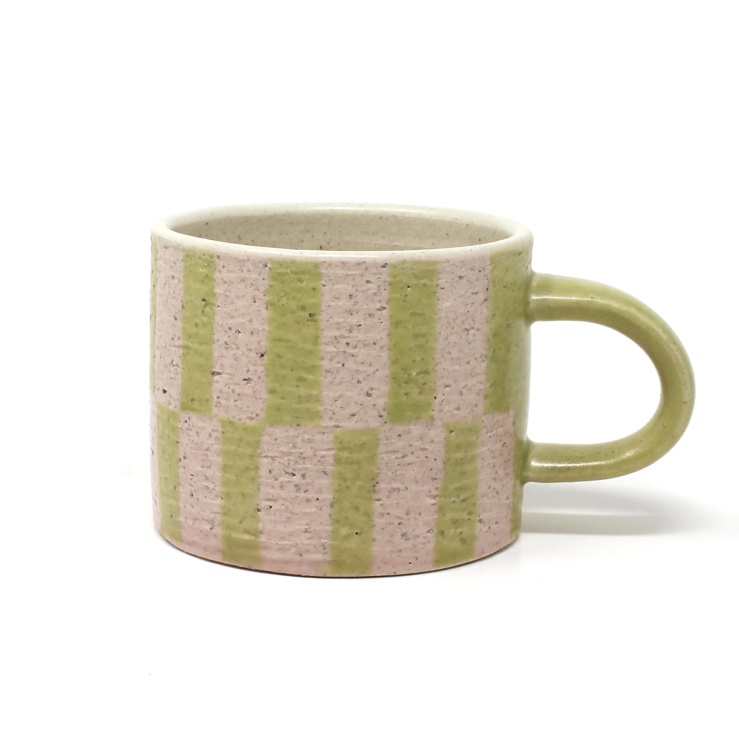 Pink and Green Mug