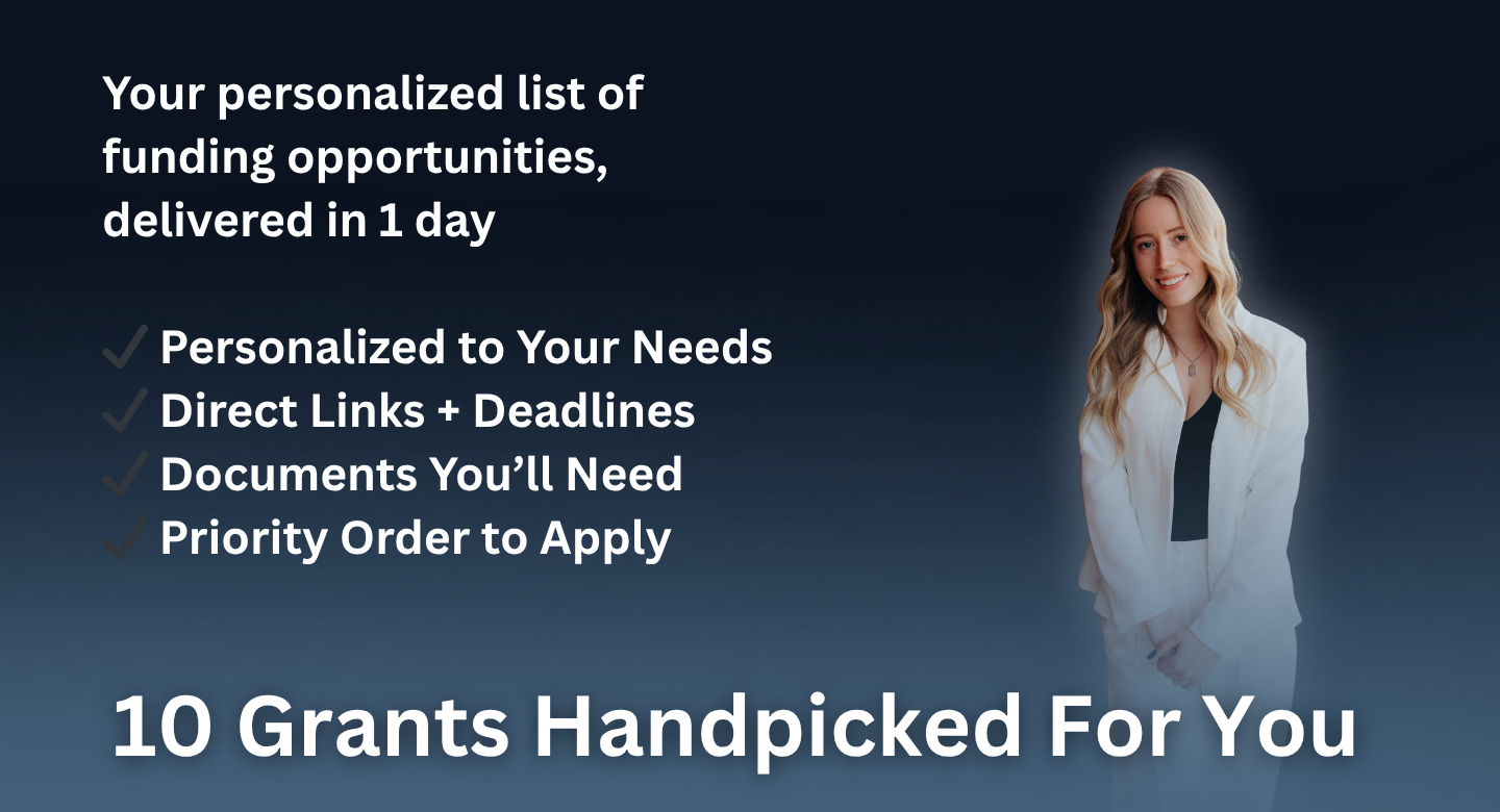 10 Grants Handpicked For You By Kaley