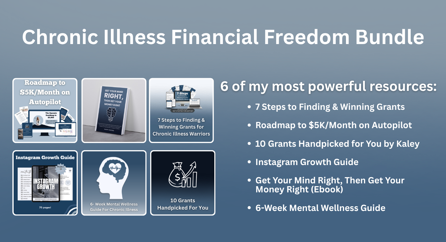 The Chronic Illness Financial Freedom Bundle