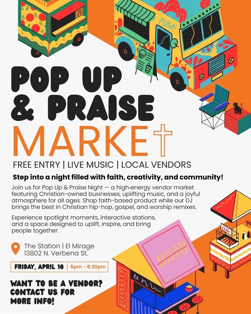 Pop Up & Praise Market Night - April 10, 2026