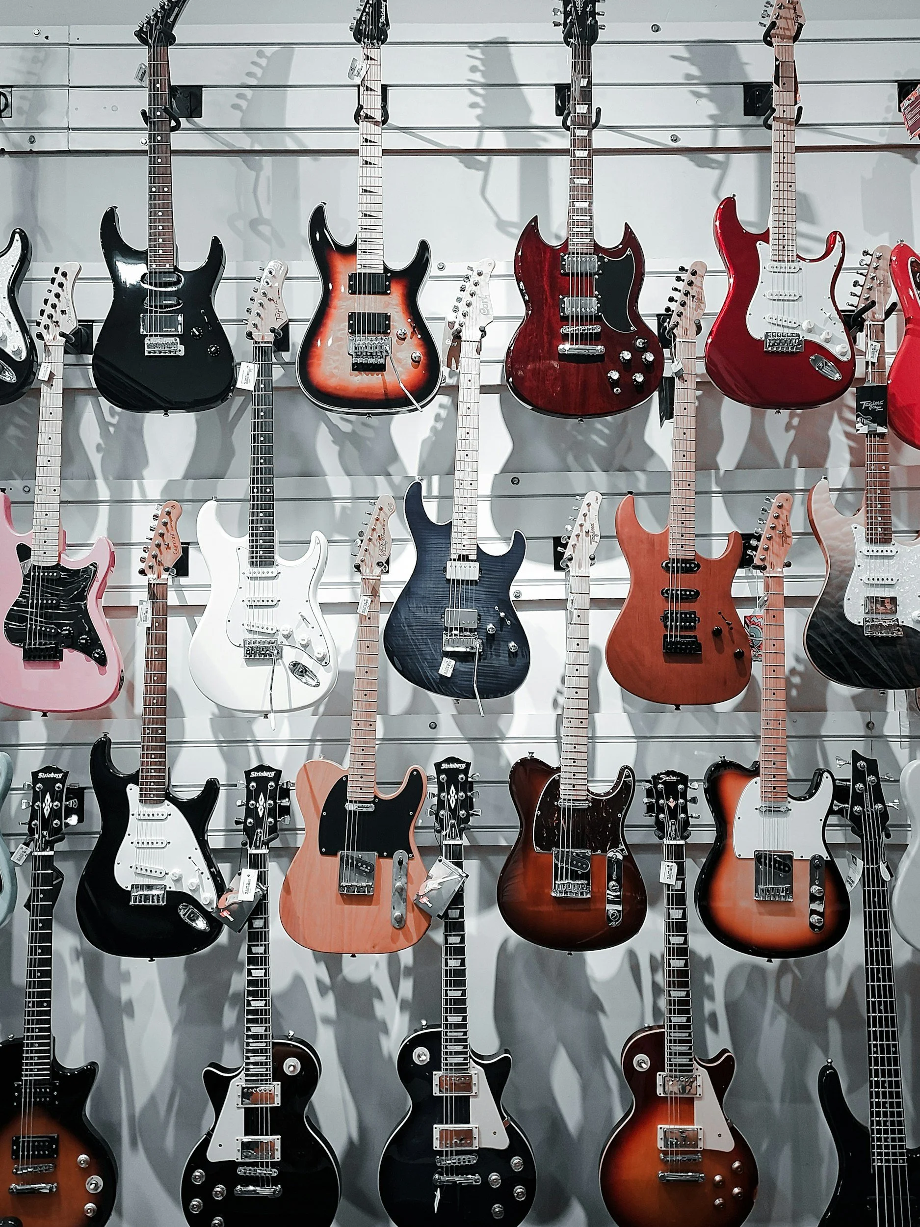 second hand or new guitars