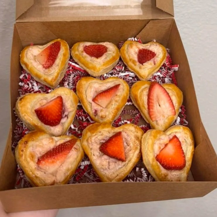 Strawberry Cream Cheese Danish