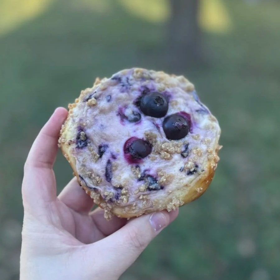 Blueberry Cream Cheese Roll