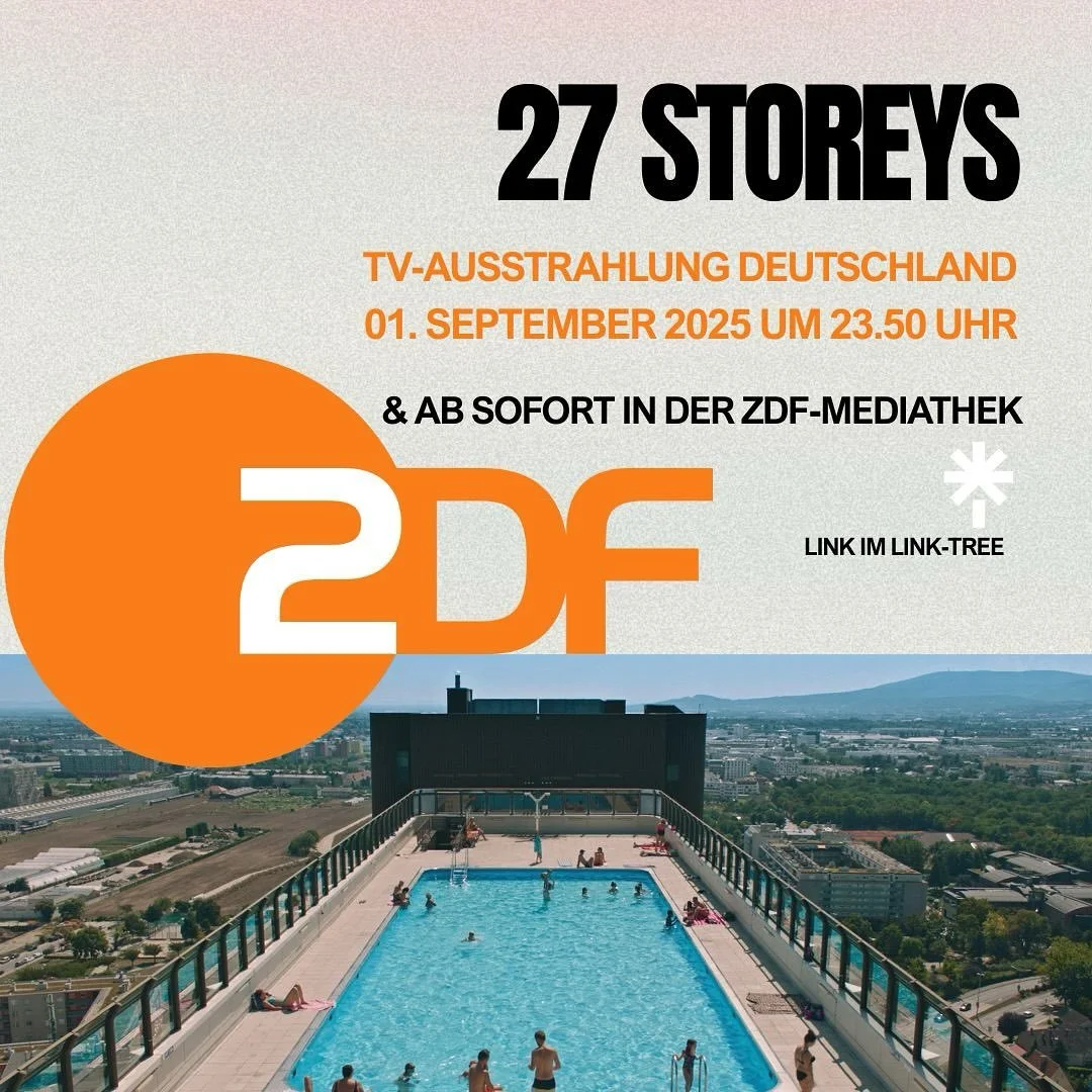 Deutsche TV-Ausstrahlung von 27 STOREYS 📺🧡 am Montag, 01.09. um 23:50 im @zdf.de oder ab sofort in der ZDF Mediathek!

Link im Link-Tree 🌳