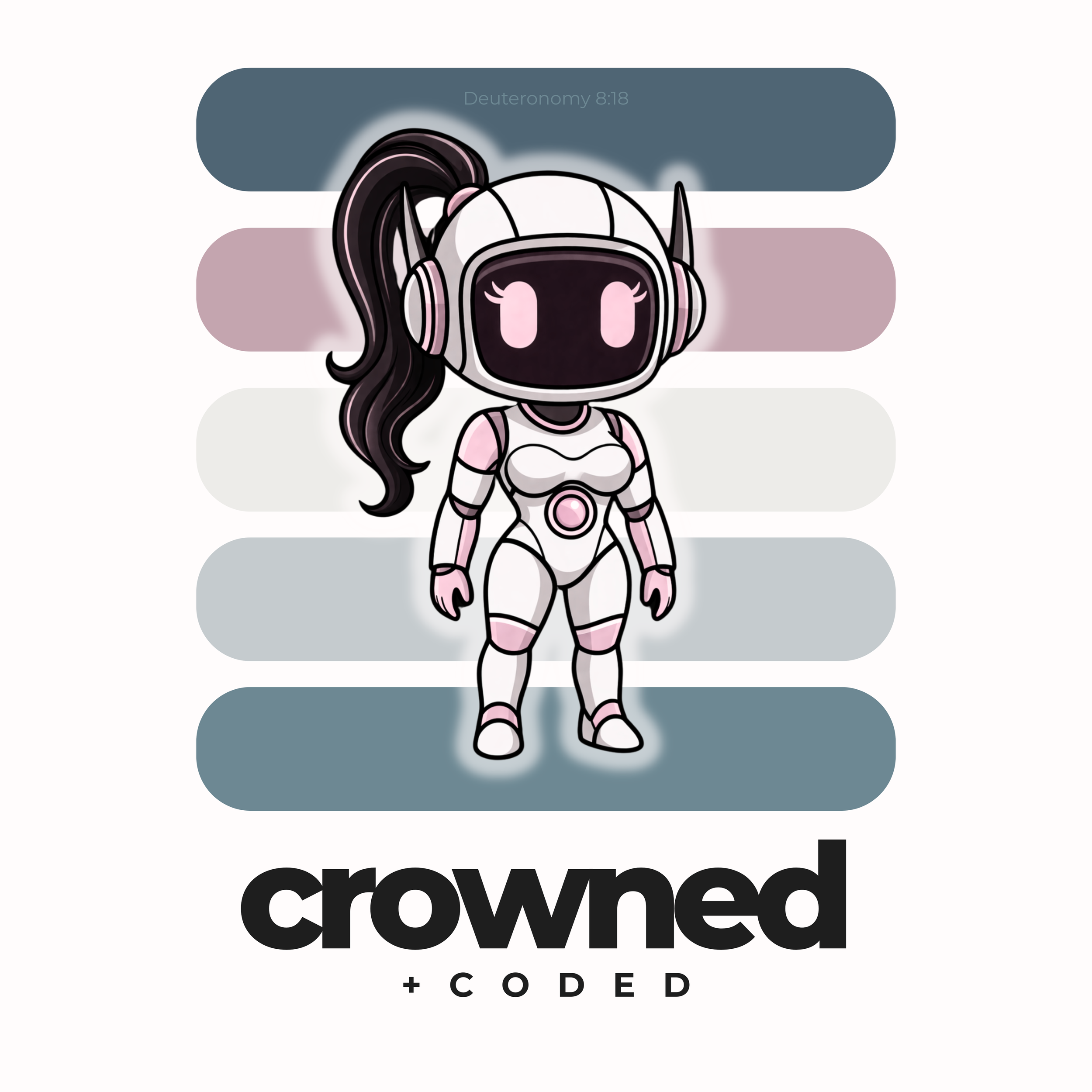 Crowned+Coded™ MasterClass including Workbook/Textbook (physical and digital)