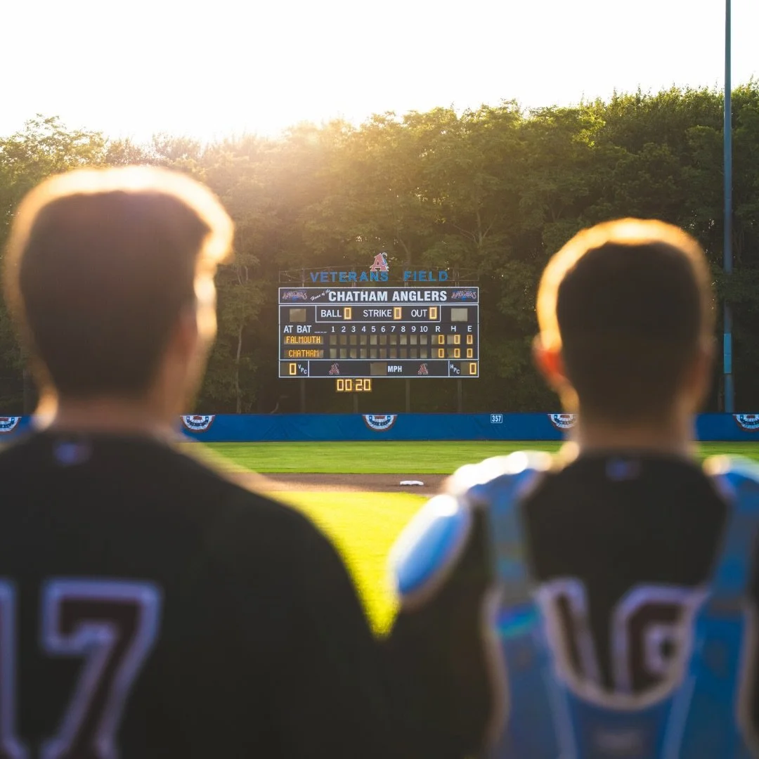 Cool photo by @falcommodores of two of our VSM athletes in Cape Cod.

@markgialluisi @chrisaielloo @officialccbl 

#vsmbaseball #vsmfamily #capecod #boysofsummer
