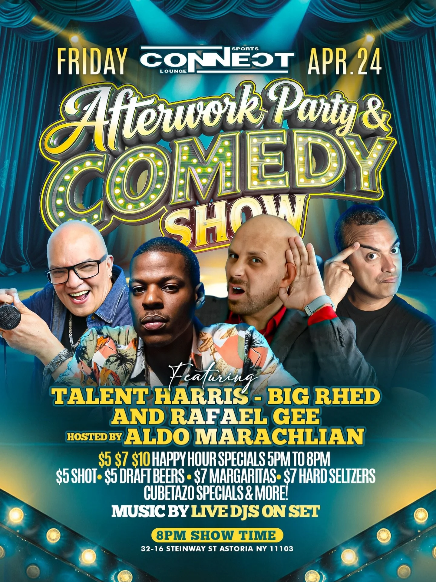 FOR TICKETS DM THE @connect.astoria  PAGE RESERVATIONS HIGHLY RECOMMENDED