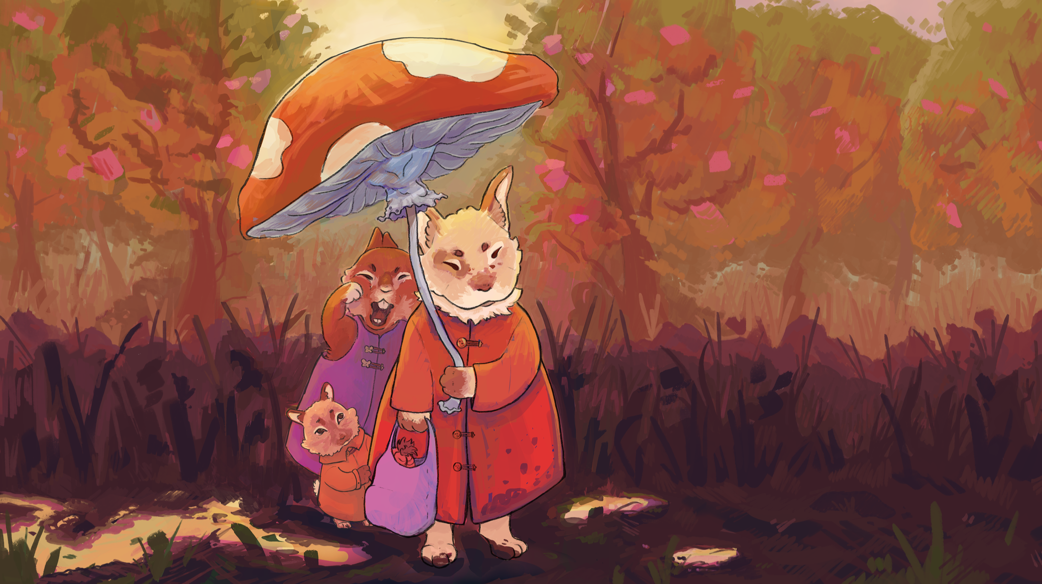 Rainy Rabbits