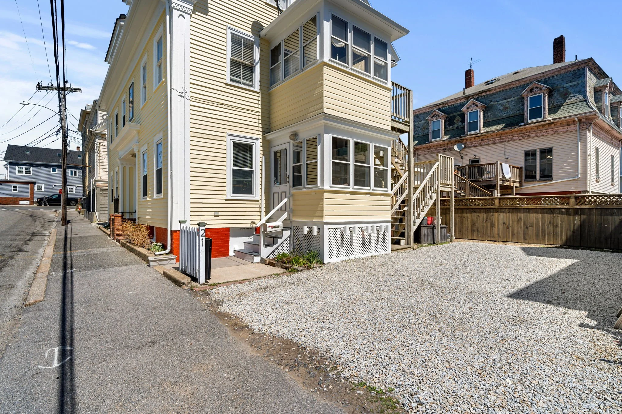 Parking for 21 Mason (units 1 & 2)