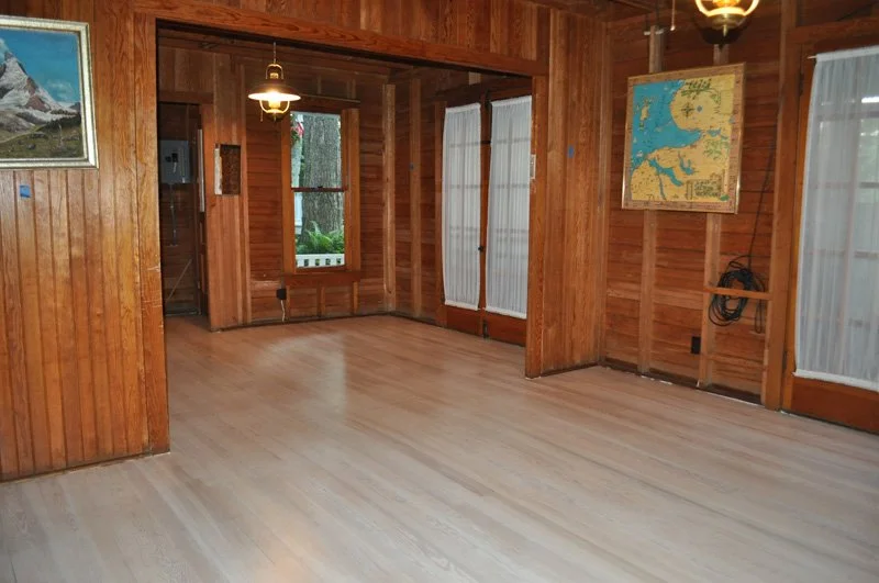 New whitewashed floors!