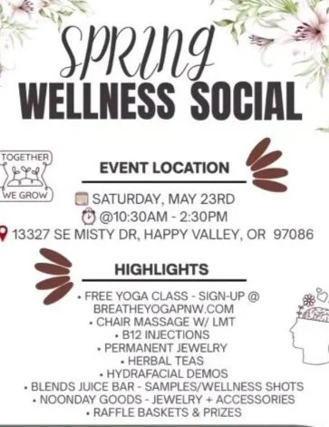 Breathe Yoga Spring Wellness Social 