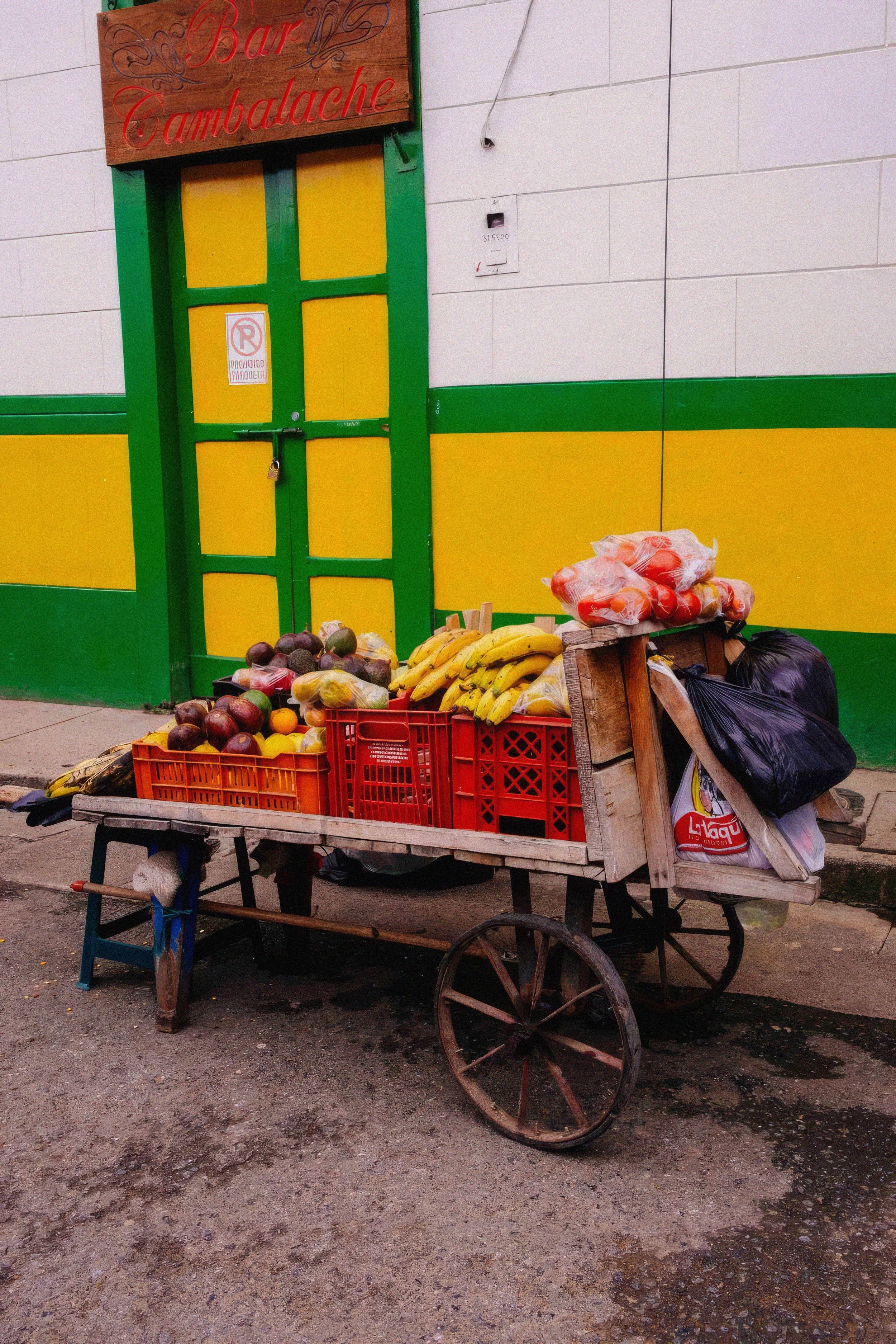Across both villages and cities, the streets are always alive with carts selling the freshest, juiciest fruits.