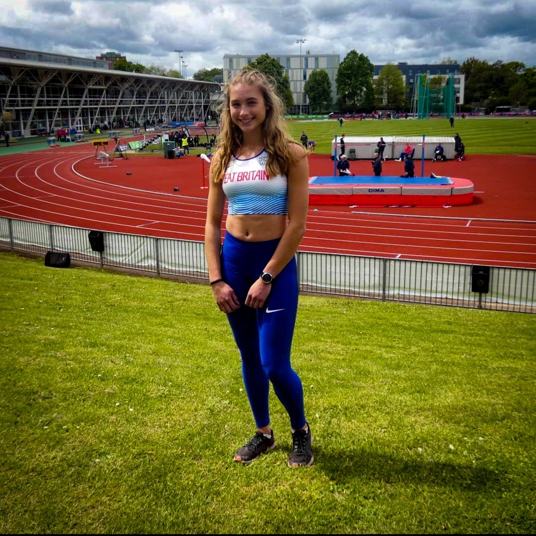 Photo: Melissa in her Team GB kit.