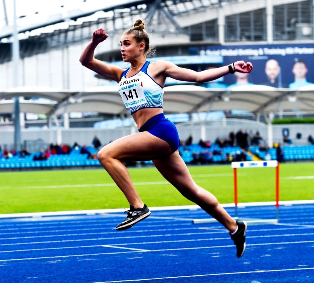 Photo: Melissa competing for Great Britain.