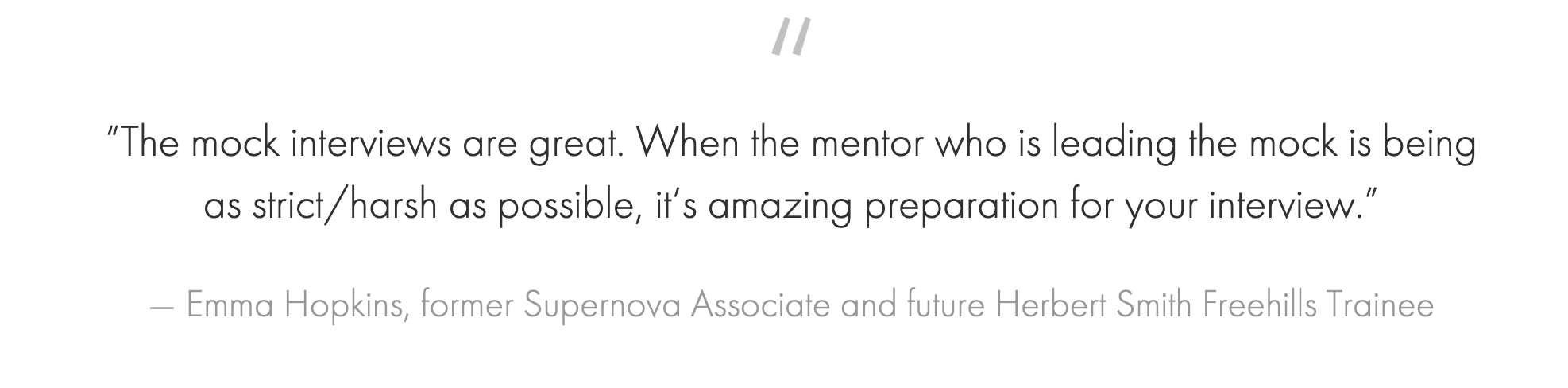 Hopkins, Programmes.png