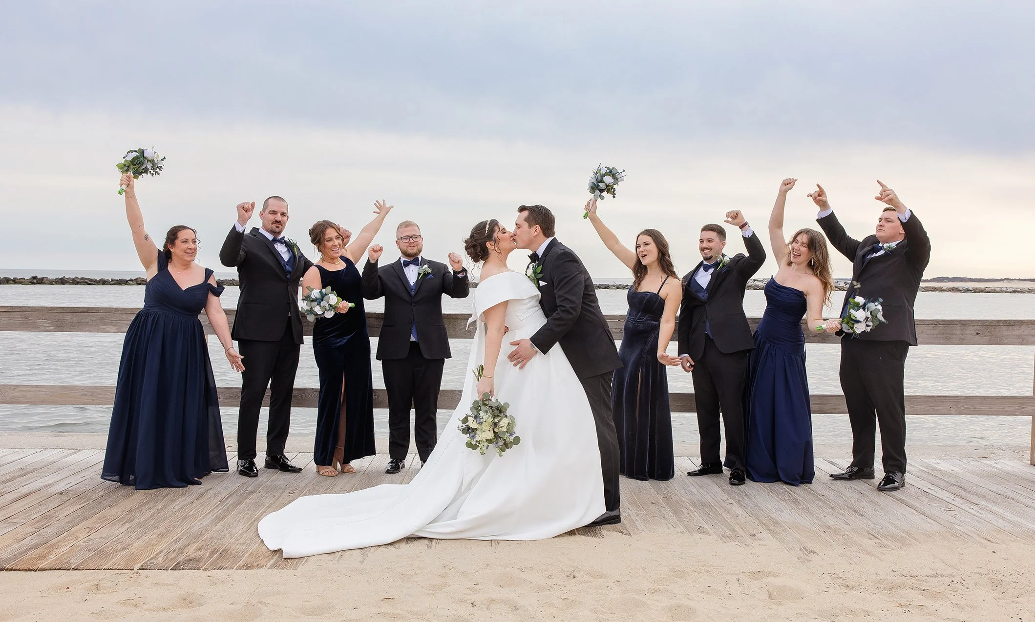 Blayne &amp; Morgan are Married | Harrison’s Harborwatch Ocean City Maryland Wedding Photography